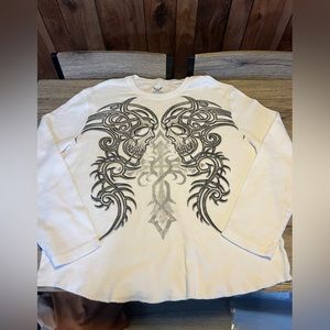 Faded Glory Long Sleeve Men’s XXL Skulls